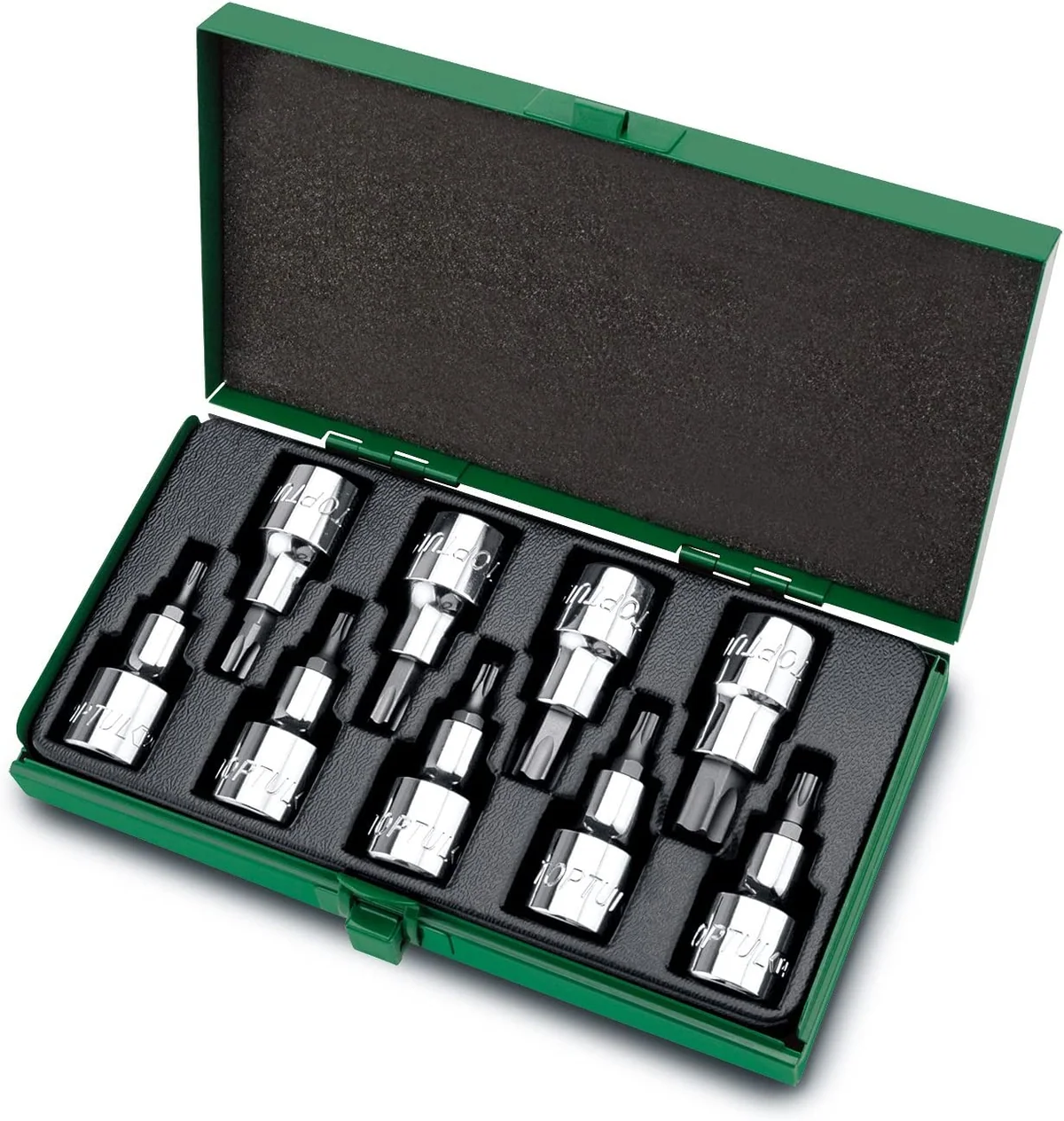 Sada TORX hlavic a bitů 9ks 1/2"